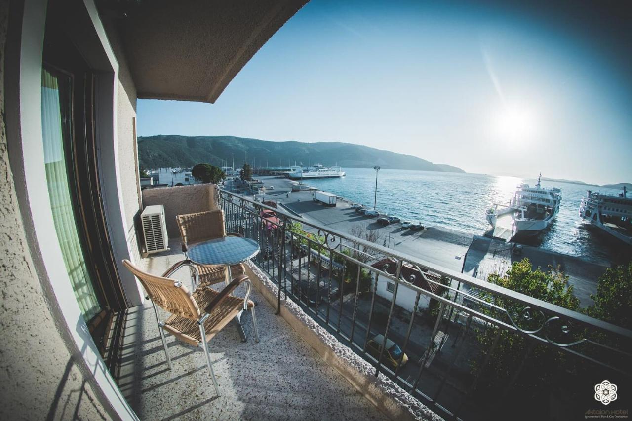 Aktaion Hotel Igoumenitsa Exteriör bild